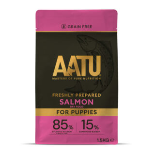 Aatu kuivtoit kutsikatele, lõhega 1,5 kg