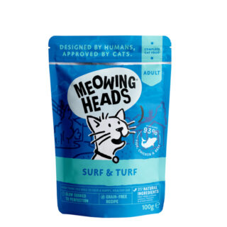 Meowing Heads kassi einekotike Supurrr Surf & Turf 100 g