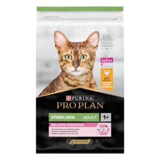Purina PRO PLAN kassitoit Delikate Dig. kanarikas, 10 kg