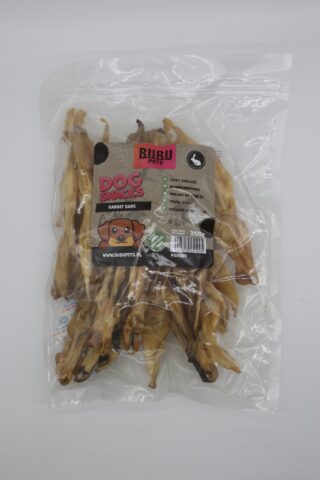 Bubu Pets koeramaius kuivatatud küüliku kõrvad 300g