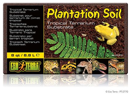 Terraariumi substraat Plantation Soil 8.8L.