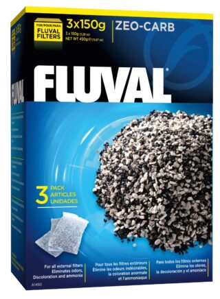 Filtrielement Fluval Zeo-Carb 3x150g
