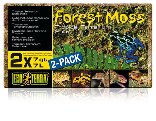 Terraariumi substraat Forest Moss 500g.