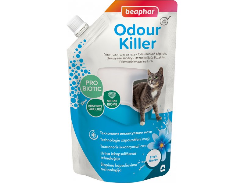 Beaphar Odour Killer Cat kassitualeti deodorant 400g