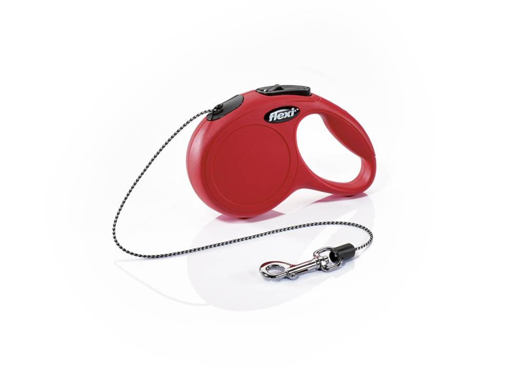 Jalutusrihm flexi New Classic Nöör 3m XS punane