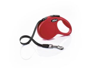 Jalutusrihm flexi New Classic Lint 3m XS punane