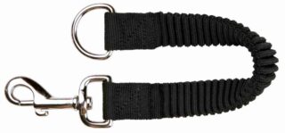 Jalutusrihma amortisaator Trixie Shock Absorber Strap L-XL 35cm/25mm, must