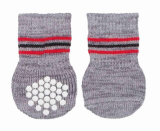 Koera sokid, libisemisvastased, XXS-XS, 2 tk, hall