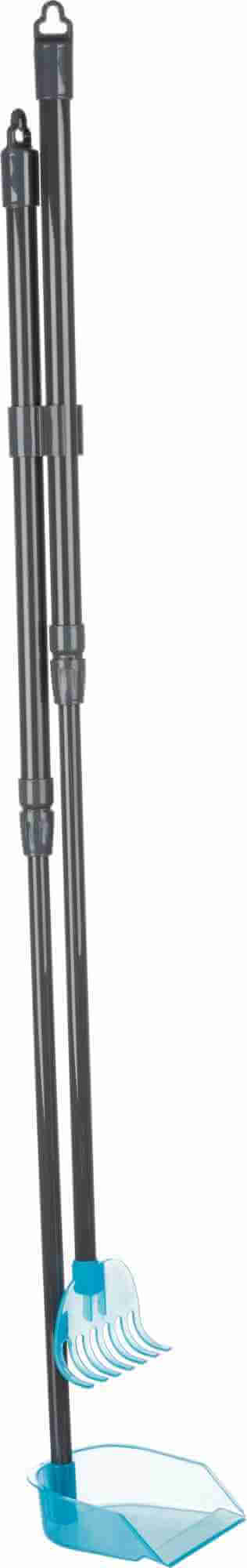 Kühvel rehaga, 57-102 cm, hall/sinine