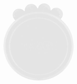 Kaaned konservikarpidele, silikoonist, ø 10,6 cm, läbipaistev