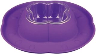 **Plastikust kauss alusega 200ml/23x23cm