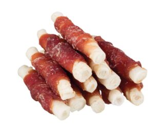 Koera maius Denta Fun Mini pardi närimisrullid, 6 cm, 120 g