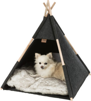 Kassimaja Cave Tipi 70x70x70cm anthracite