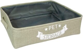 **Hoiukast Pet Storage Box 46x12x40cm roheline