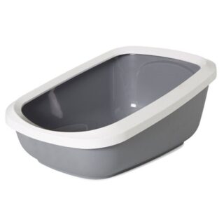 Kassitualett Aseo Jumbo 67.5x48.5x28cm valge/hall