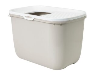 Kassitualett Hop In 58,5x39x39,5cm valge/beez