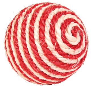 Mänguasi kassidele Sisal-pall, ø 6 cm