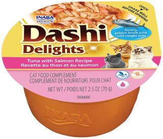 Inaba Dashi Delights Tuna with Salmon konserv kassile 70g