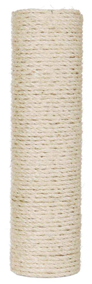 Varupost, sisal, ø 11 × 40 cm, M10, looduslik