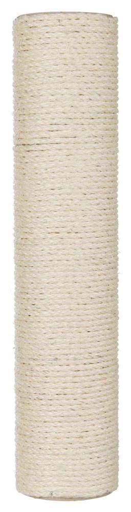 Varupost, sisal, ø 11 × 50 cm, M10, looduslik