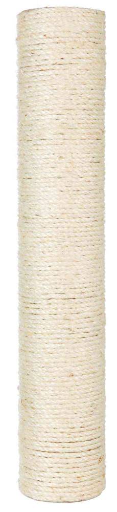 Varupost, sisal, ø 11 × 60 cm, M10, looduslik