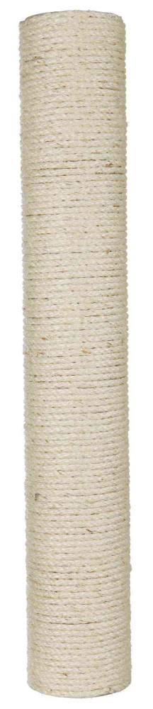 Varupost, sisal, ø 11 × 70 cm, M10, looduslik