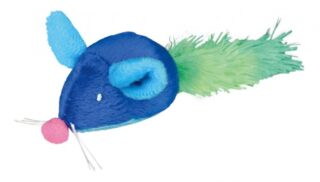 Mänguasi kassidele Hiir pehme 15cm