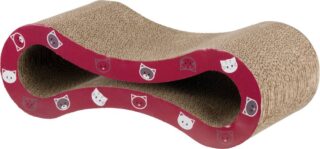 Kraapimislaud Mimi kraapimislaine 48x16x22cm punane