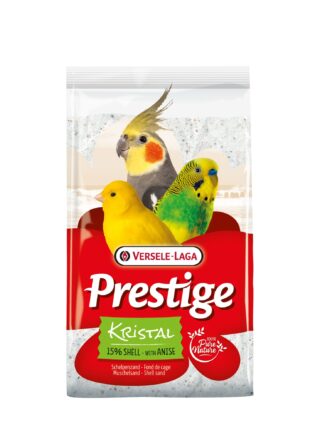 Prestige Shell Sand Kristal - valge puguliiv merekapridega 5kg