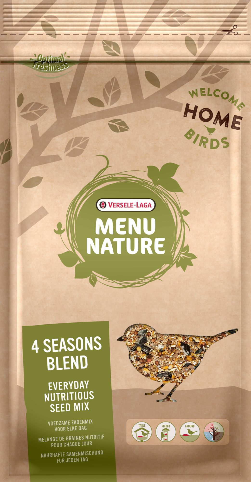 Menu Nature 4 Seasons Blend Toitaineterikas sööt igaks päevaks 1kg