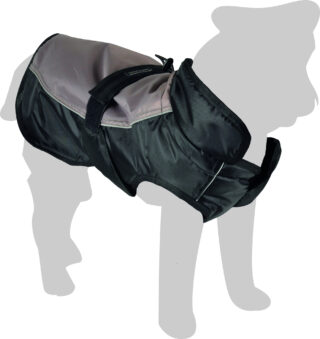 Flamingo Zane must talvejope koerale 35cm