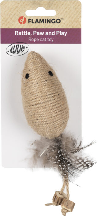 Flamingo Yutsa hiirekujuline kassimänguasi 18cm