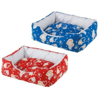 Koera voodi Coccolo 80 padi sinine / punane