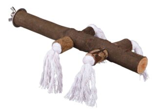 Puuripulk lindudele Natural Living koos köiega, 25 cm/ø 25 mm