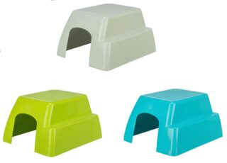 Maja merisigadele, plastmass, 23 × 15 × 26 cm