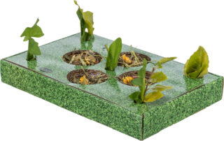 Söötmisalus, kartong, 28 x 3.8 x 18 cm