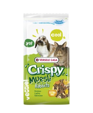 Täissööt Crispy Muesli - Rabbits Tasty, (kääbus)küülikutele 1kg