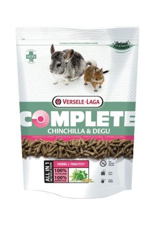 Täissööt COMPLETE Chinchilla Degu 500g tšintšiljadele ja deegudele