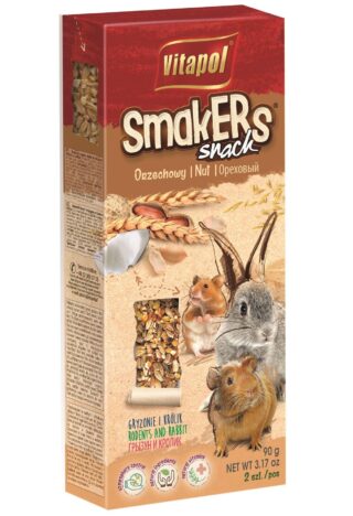 Maius närilistele ja küülikutele SMAKERS pähkel 2tk 90g