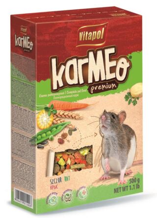 Täissööt KARMEO rottidele 500g.