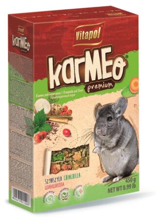 Täissööt KARMEO tšintšiljadele 450g