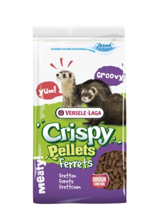 Täissööt Crispy Pellets - Ferrets Tasty, tuhkrutele 700g