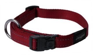 Kaelarihm Rogz Fanbelt 20mm/34-56cm punane