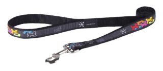 Jalutusrihm Rogz Fancy Dress XL 25mm Armed Response, Multi Bone muster