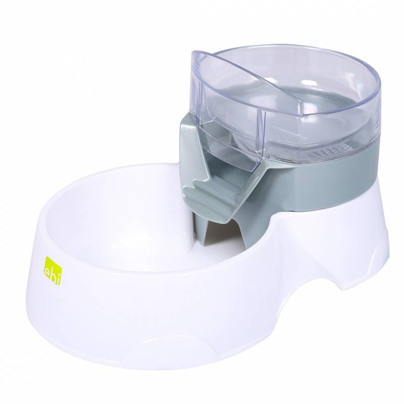 **Automaatne jooginõu kassidele Pet Feeder 2in1 28x19x17cm hall