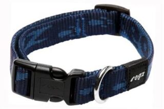 Kaelarihm Rogz Matterhorn 16mm/26-40cm sinine