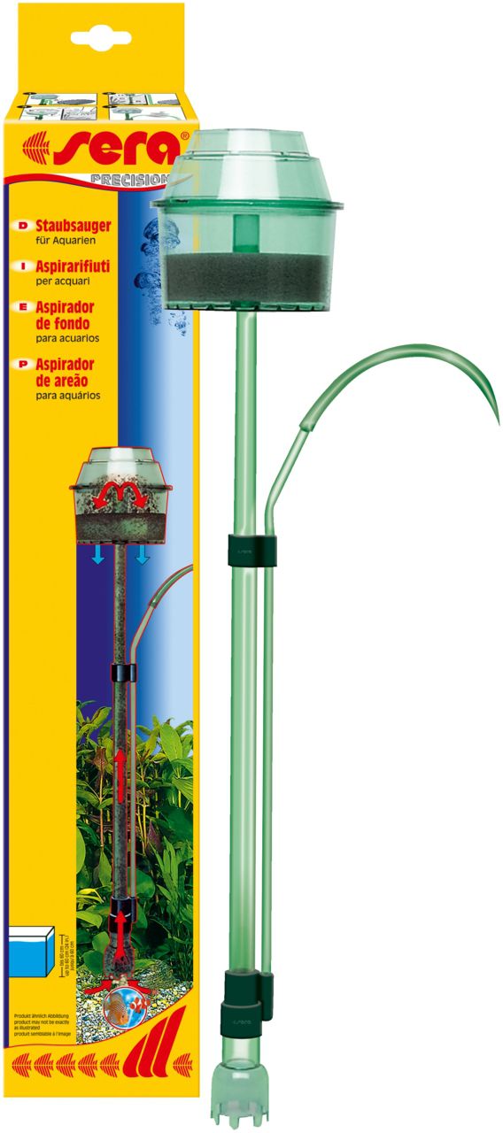 Sifoon akvaariumi kruusa puhastamiseks sera gravel cleaner