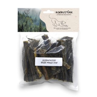 Koerustükk kuivatatud veise magu koerale 200g