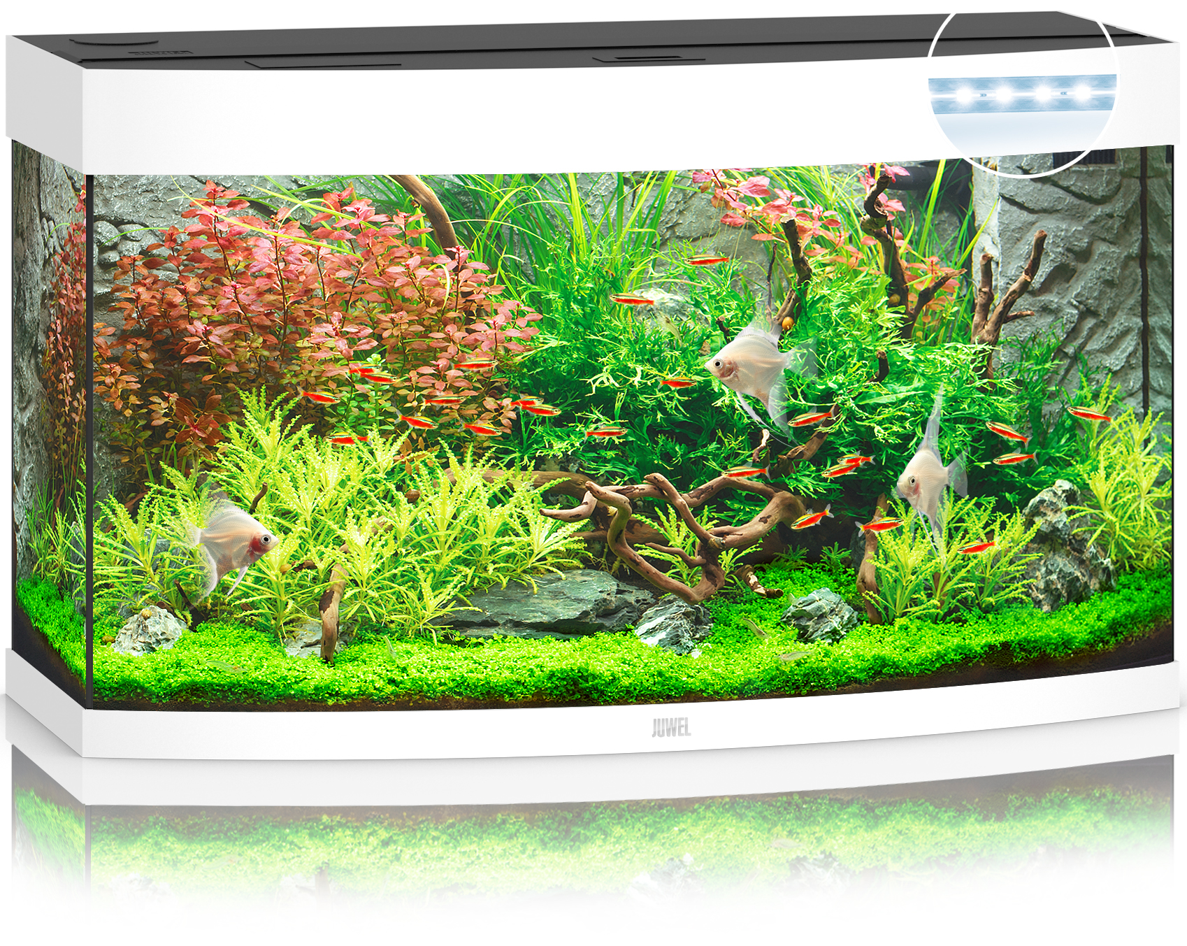 Akvaarium Vision LED 180 L valge
