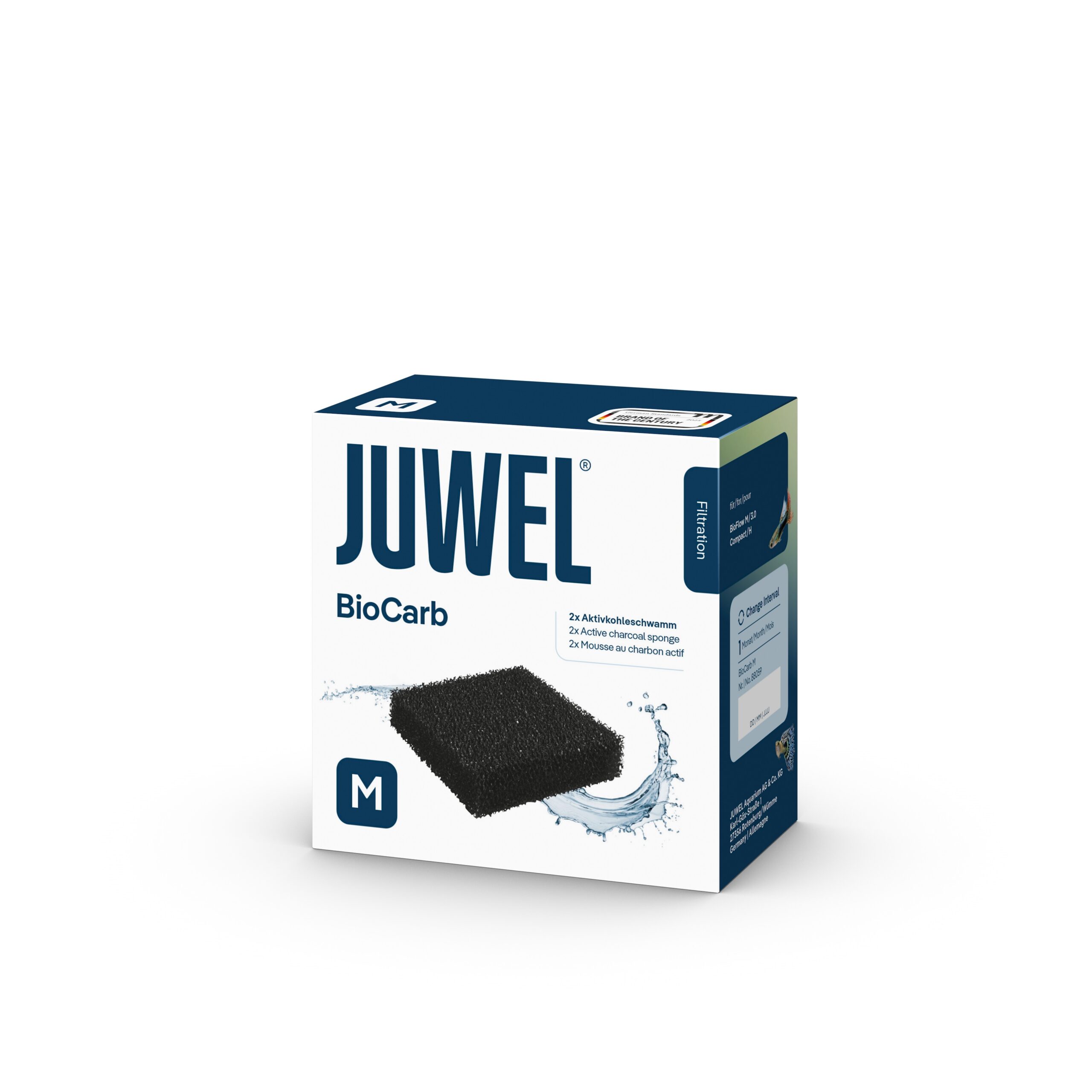 Filtrielement bioCarb M (Compact) - aktiivsöe käsn